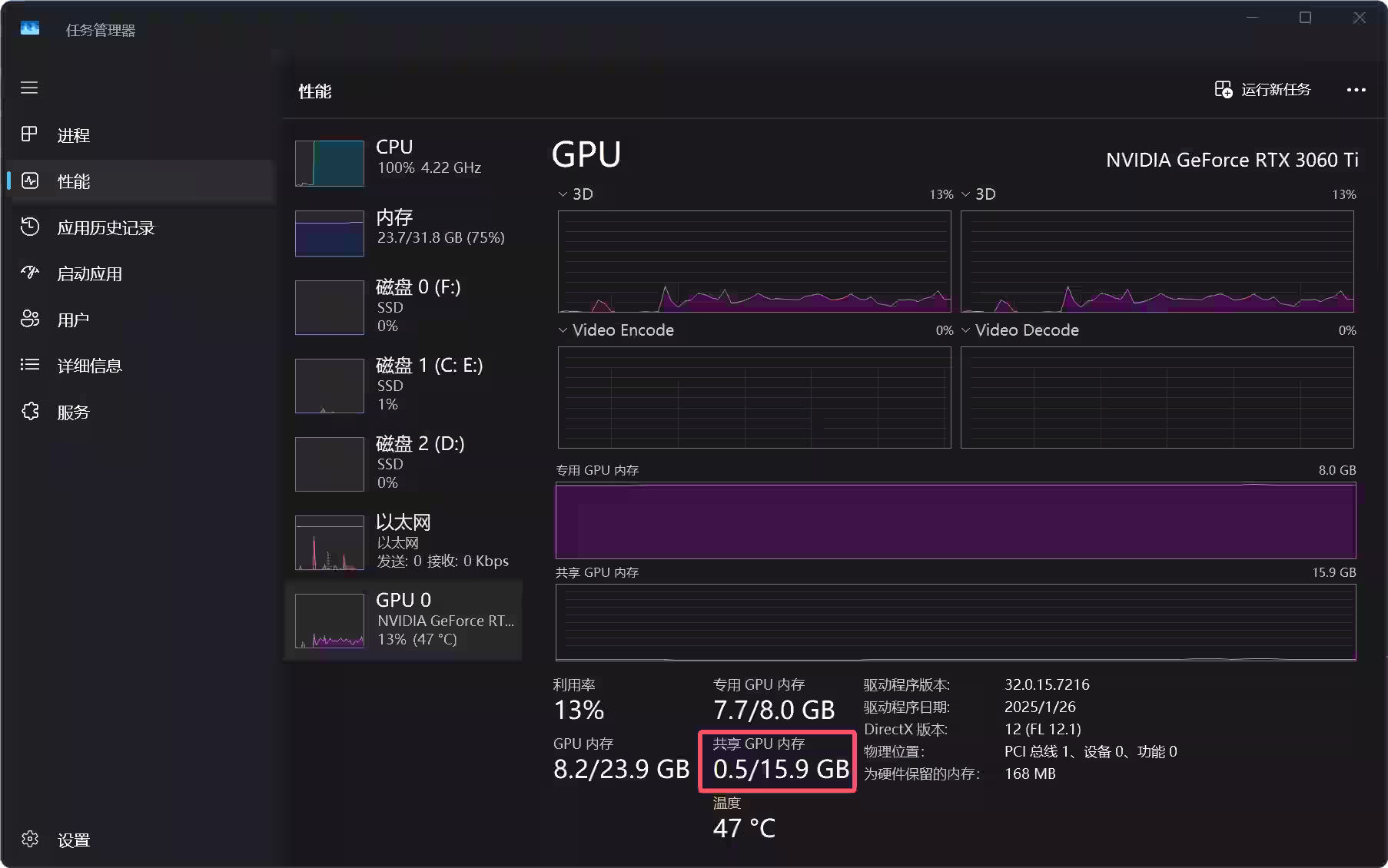 溢出1G左右都是可以接受的